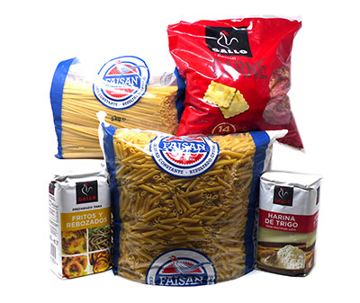 Pastas de trigo - Harinas